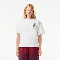 Lacoste Oversize Iconic Croc Print Cotton T-shirt 001