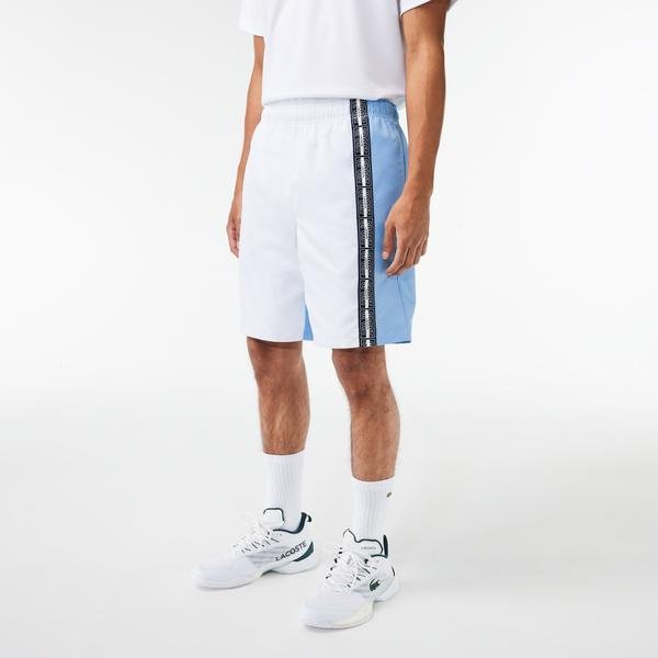 Lacoste Regular Fit Recycled Fiber Tennis Shorts