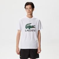 Lacoste Men's Cotton Jersey Signature Print T-Shirt001