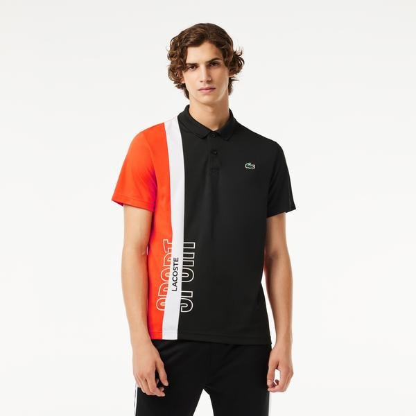 Lacoste Regular Fit Recycled Knit Tennis Polo Shirt