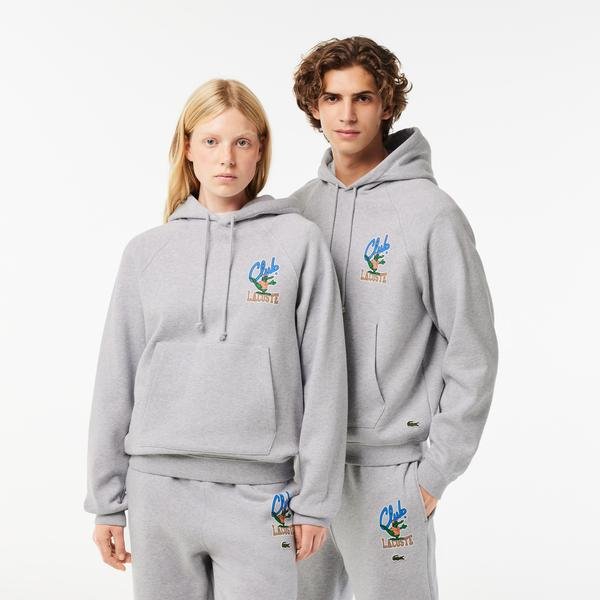 Lacoste Iconic Print Loose Fit Jogger Sweatshirt