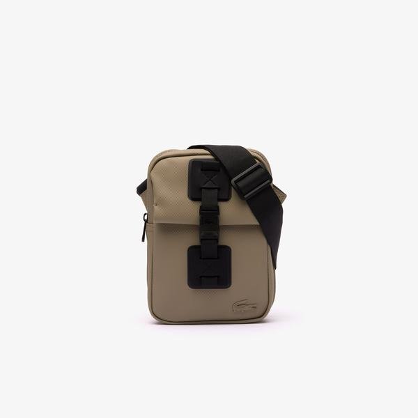 Lacoste Vertical Satchel with iPad 12.9 Pocket