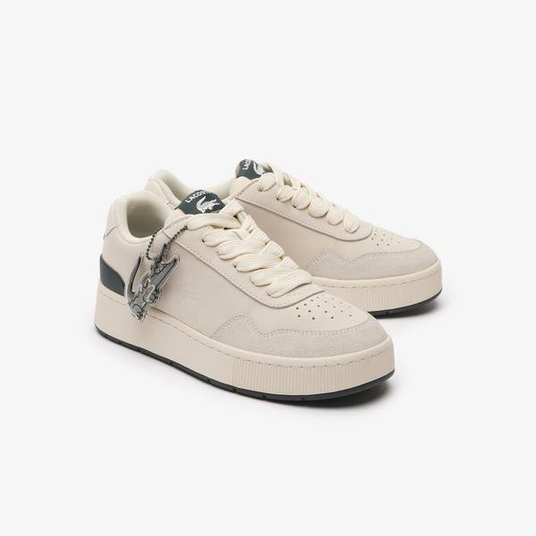 Lacoste Women's Holiday Capsule Ace Clip Leather Trainers