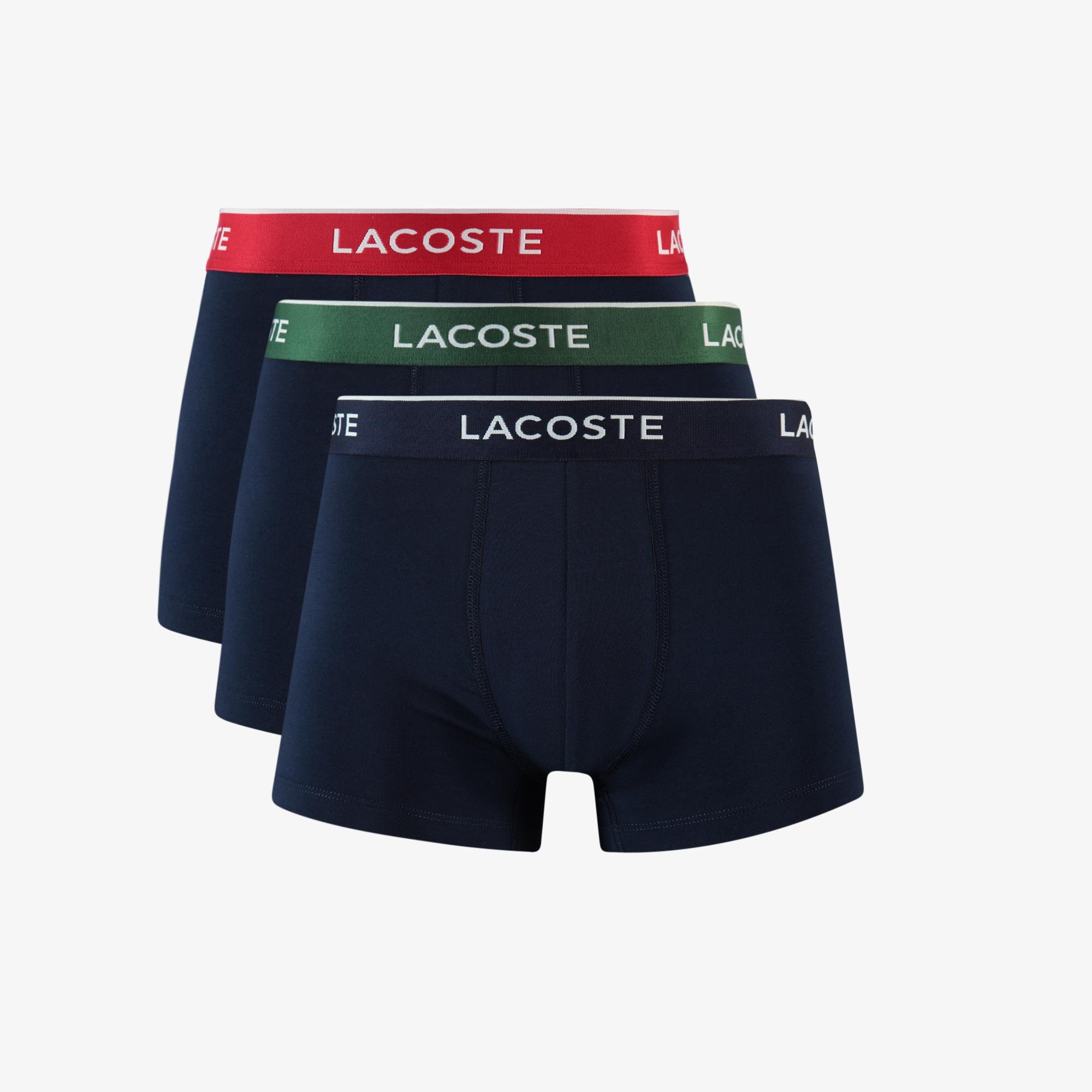 Lacoste, 3 Pack Boxer Shorts, Trunks