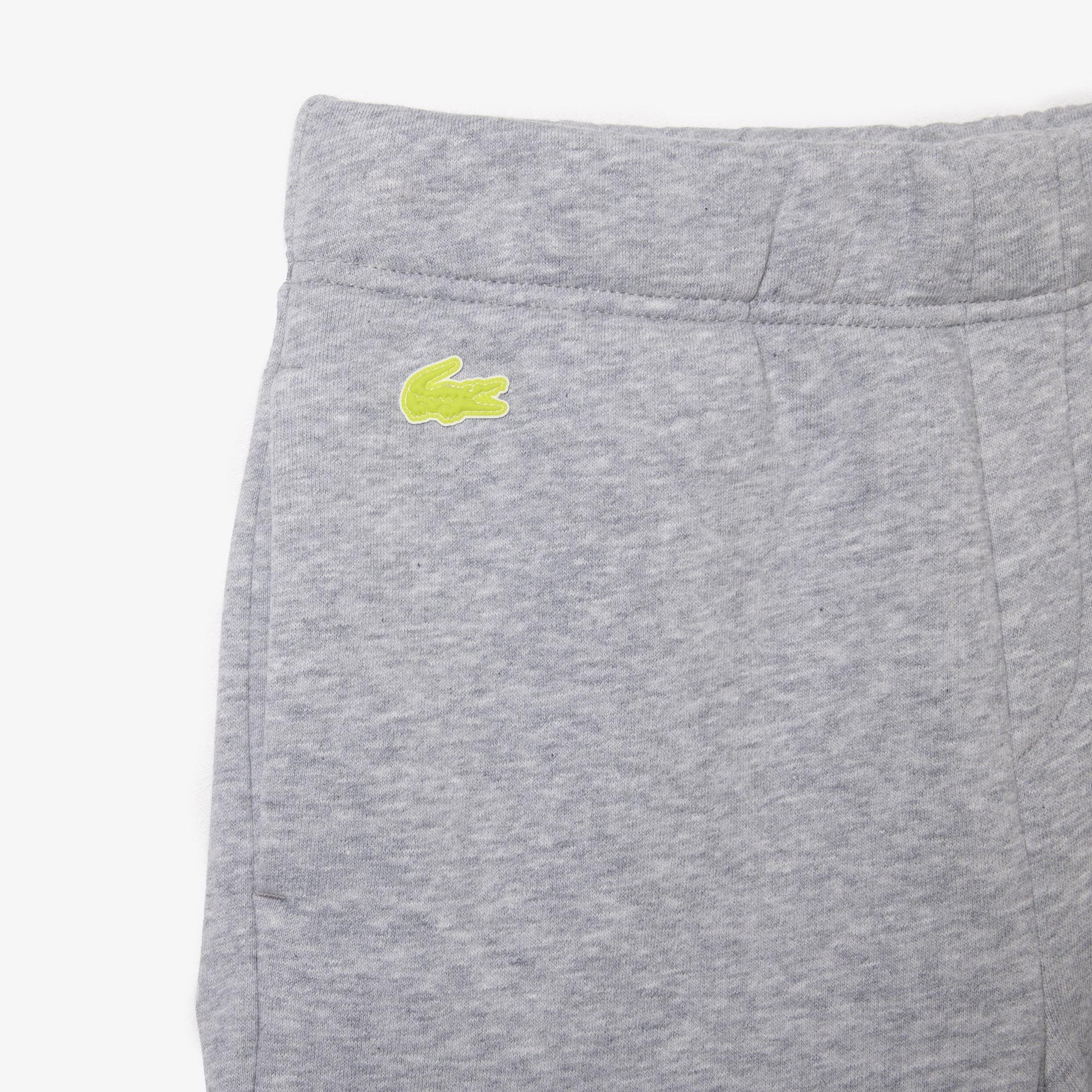 Lacoste chłopięce spodnie sportowe z bawełny organicznej
