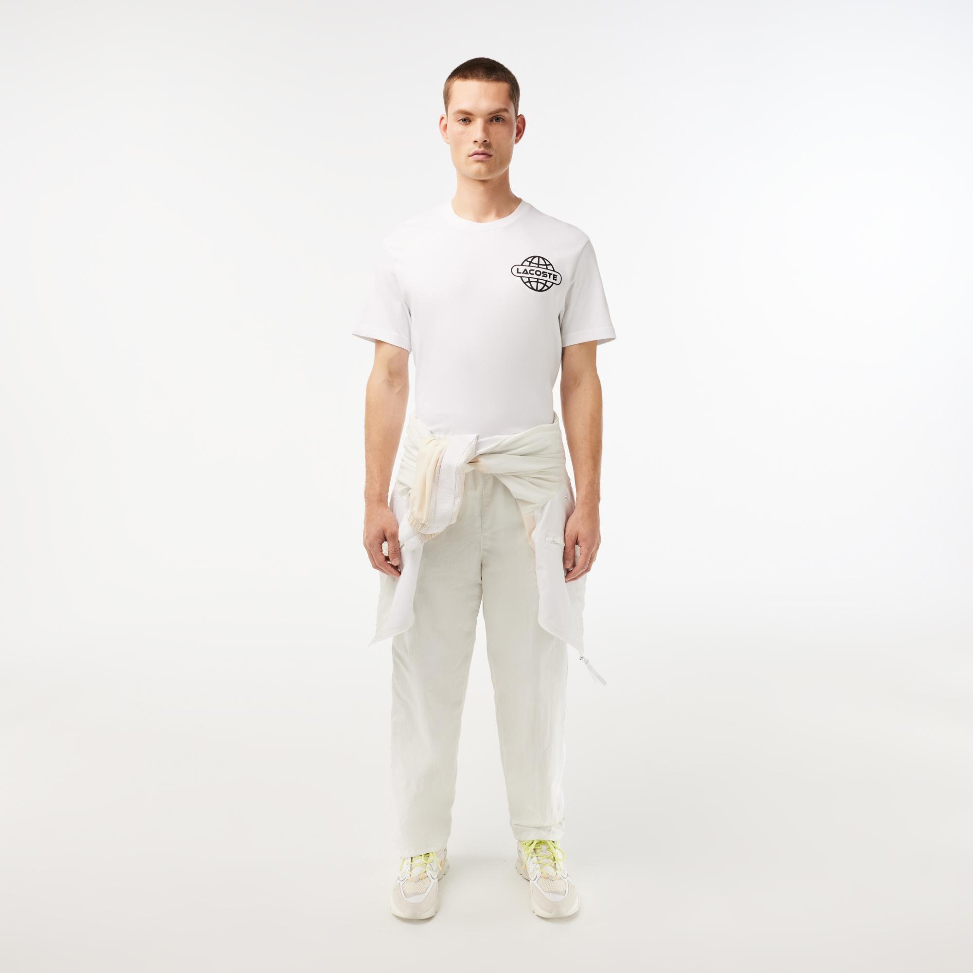 Lacoste Printed Heavy Cotton Jersey T-shirt TH5644 | lacoste.pl ...
