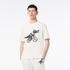 Lacoste męski T-shirt z bawełny organicznej x NetflixTIS