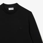 Lacoste Men’s Crew Neck Kangaroo Pocket Cotton Blend Sweatshirt