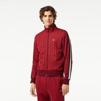 Lacoste Paris Jacquard Monogram Zipped SweatshirtSWM