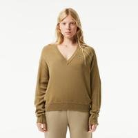 Lacoste Women's  V-Neck SweaterSIX