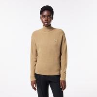 Lacoste Women's  High Neck Wool SweaterSIX