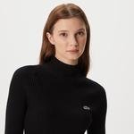 Lacoste Women’s Slim Fit Turtleneck Sweater