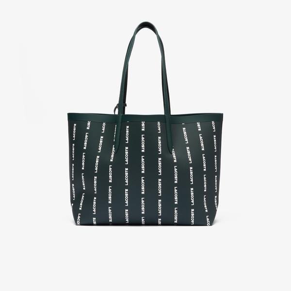 Lacoste Women's Reversible All-Over Print Tote