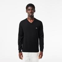 Lacoste Men's V-neck Organic Cotton Sweater031