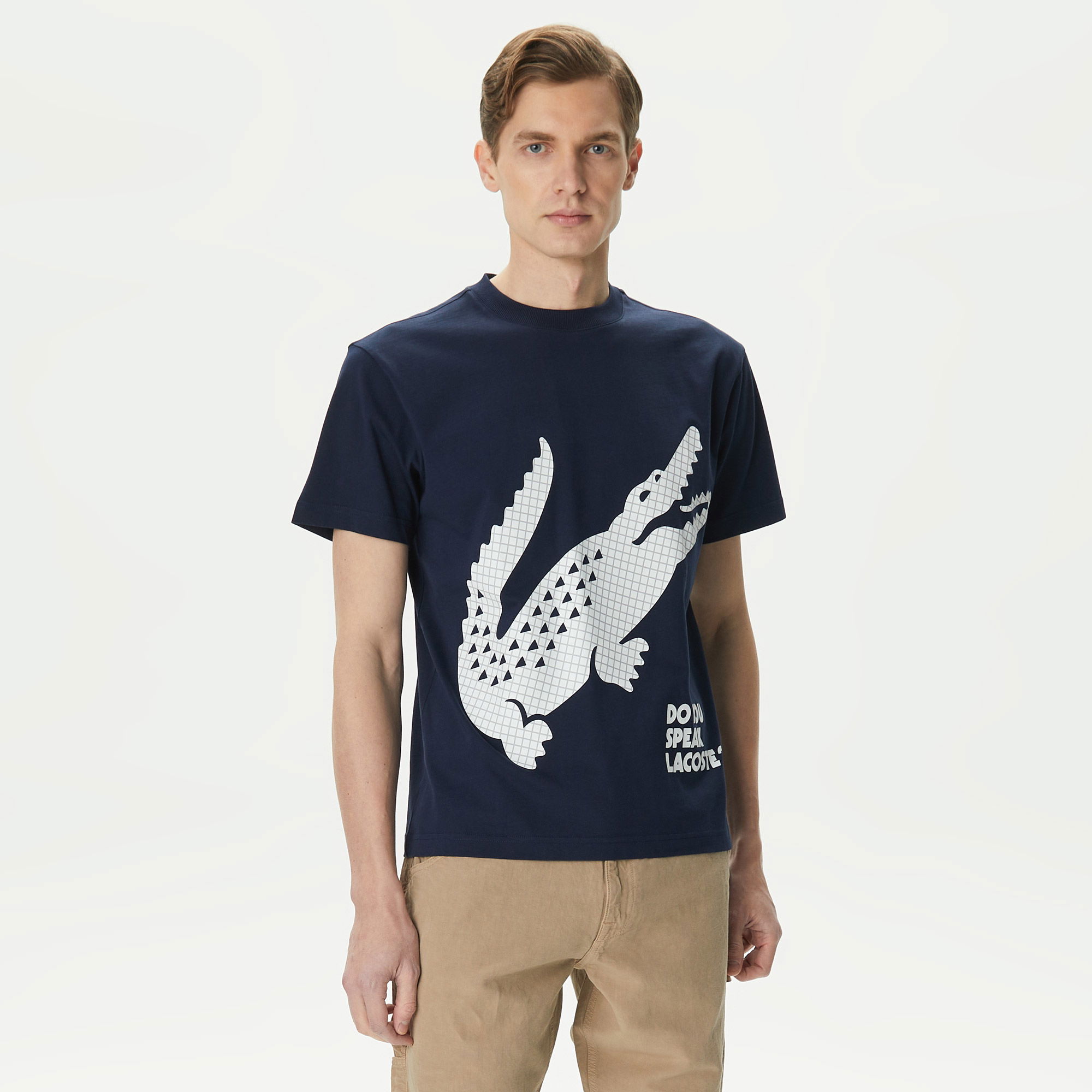 Lacoste Men s Regular Fit T shirt TH0410 Lacoste