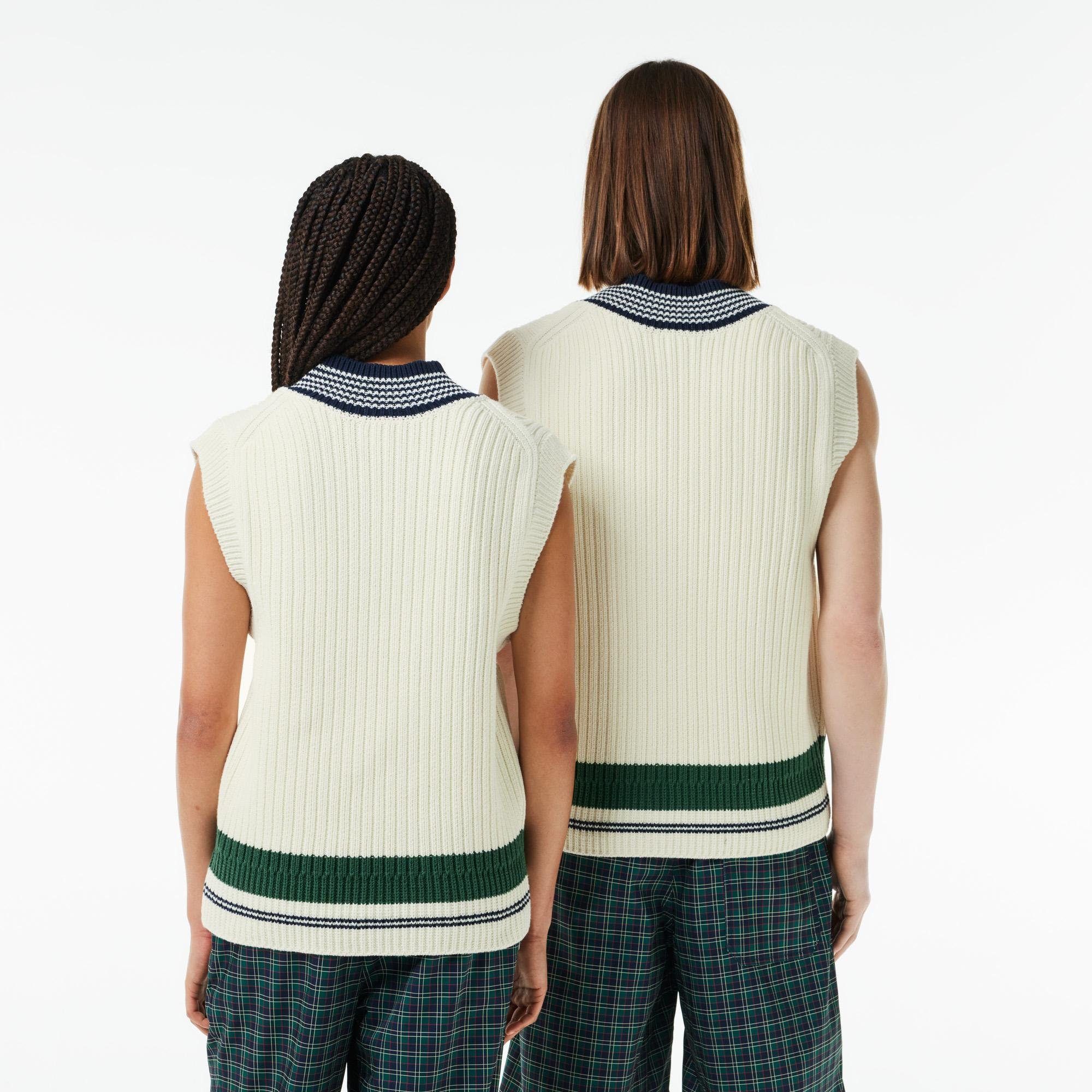 Lacoste светр унісекс з V-вирізом 