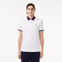 Lacoste Regular Fit Stretch Cotton Piqué Contrast Collar Polo Shirt001