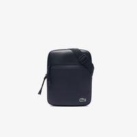 Lacoste Men's Medium LCST Zippered Petit Piqué Crossover BagP00