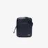 Lacoste Men's Medium  Zippered Petit Piqué Crossover BagP00