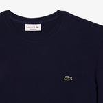 Lacoste pánské bavlněné triko s přiléhavým oválným výstřihem