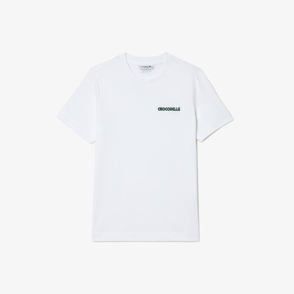 Lacoste Women's Embroidery Detail Jersey T-shirt