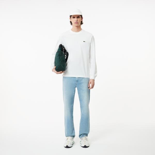 Lacoste Long Sleeved Cotton Jersey T-shirt 