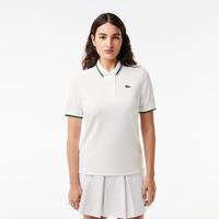 Lacoste Piqué Tennis Polo Shirt with Contrast Striped Collar737