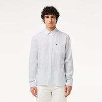 Lacoste Men's Regular Fit Linen ShirtE7B
