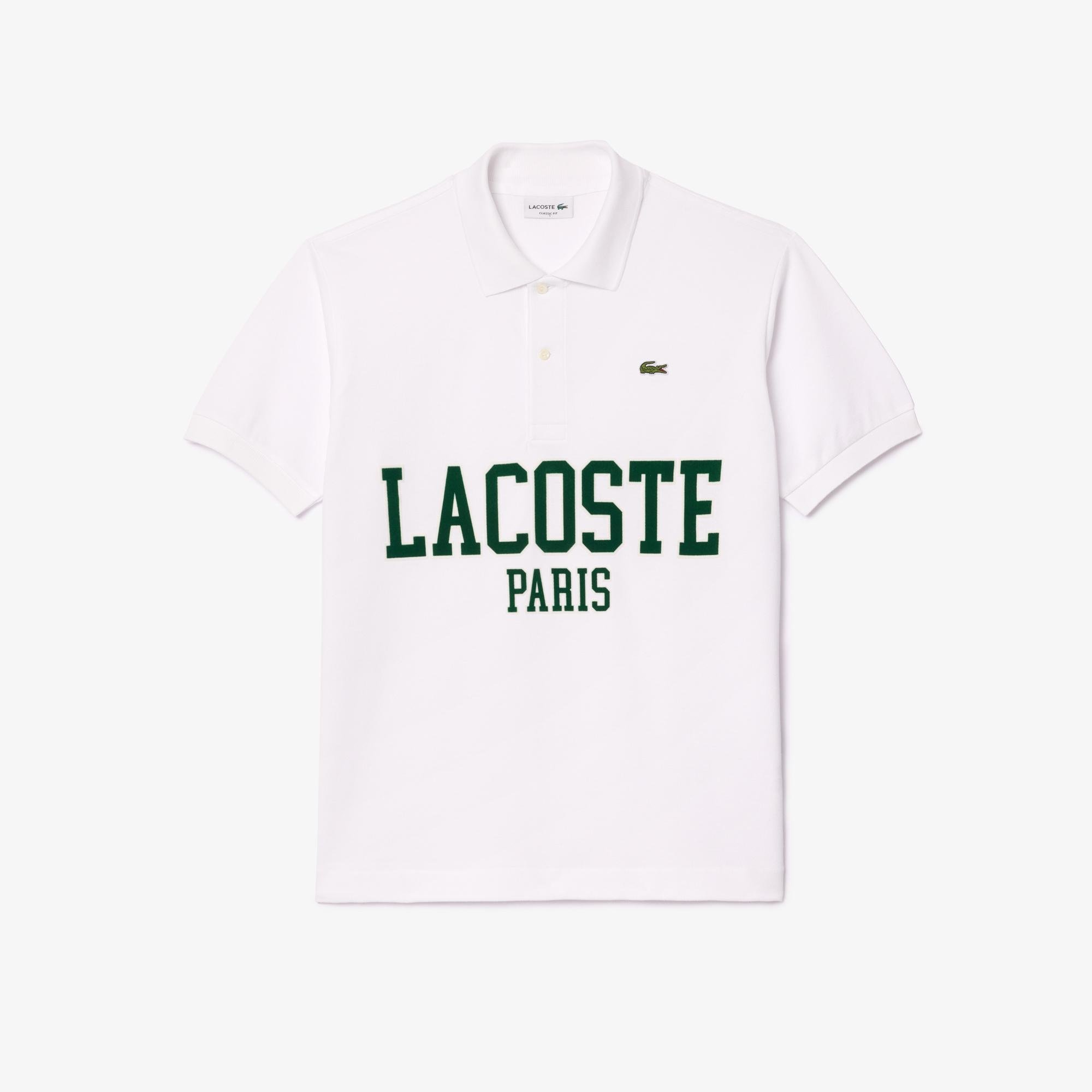 Lacoste Men's Branded Piqué Polo