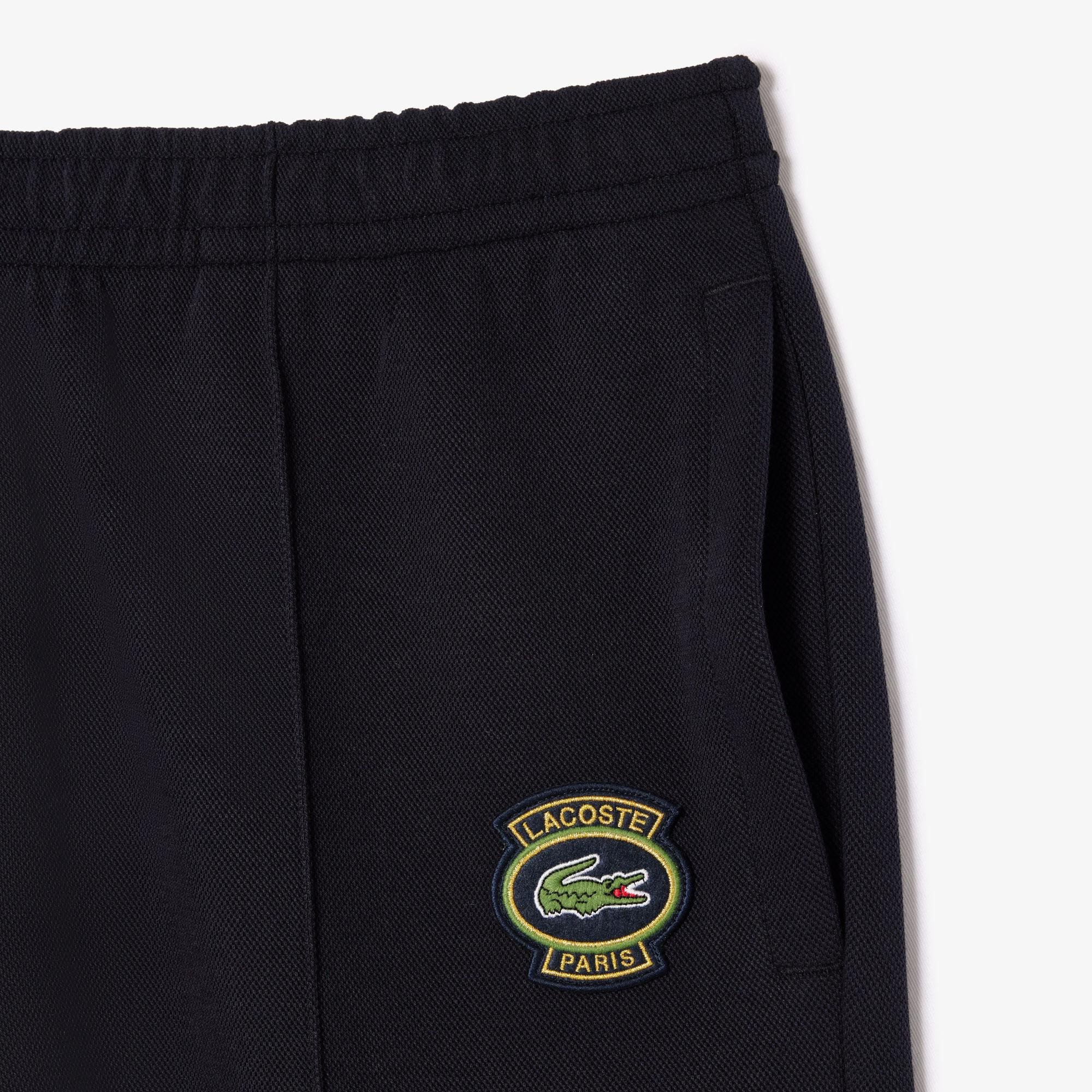 Lacoste oboustranné jogger teplákové kalhoty s piké