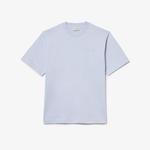 Lacoste Men's Loose Fit Heavy Cotton Lacoste Embroidery T-shirt