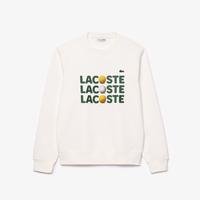 Lacoste Men's Tennis Ball Print Fleece Sweatshirt70V