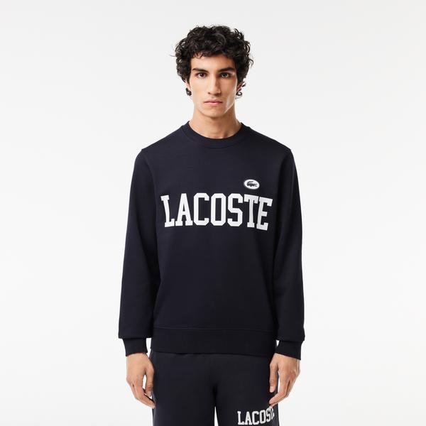 Lacoste Men's Flocked Fleece Sweatshirt