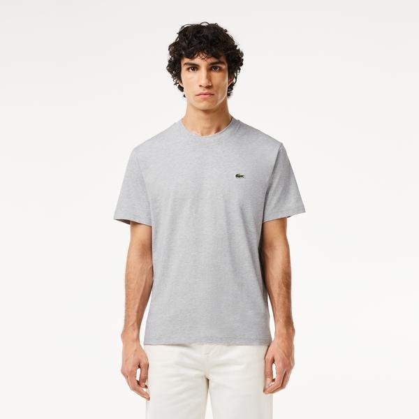 T-shirt Lacoste z bawełnianego dżerseju Classic fit 