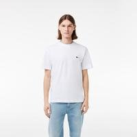 Lacoste T-shirt z bawełnianego dżerseju Classic fit001