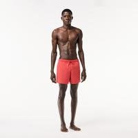 Lacoste męskie szorty kąpielowe z lekkiego materiału z technologią quick dryIKB