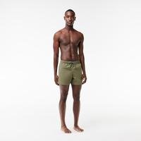 Lacoste męskie szorty kąpielowe z lekkiego materiału z technologią quick dry8K7