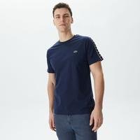 Lacoste Men's Cotton Jersey Logo Stripe T-Shirt166