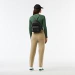 Lacoste Women's Piqué-Effect Canvas Backpack