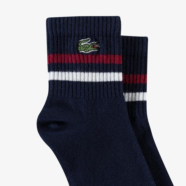 Lacoste Men's  SPORT High-Cut Cotton Socks