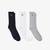 Lacoste Unisex SPORT High-Cut Socks Three-PackTYA