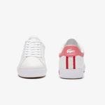 Lacoste Women's Powercourt 2.0 Contrasted Leather Sneakers