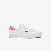 Lacoste Women's Powercourt 2.0 Contrasted Leather SneakersB53