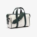 Lacoste Women's Small Nilly Piqué Contrast Boston Bag