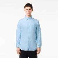 Lacoste Men's Regular Fit Solid Cotton ShirtHBP