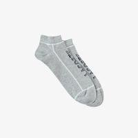 Lacoste Unisex Kısa Baskılı Beyaz Çorap19G