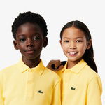 Lacoste Kids'  Regular Fit Petit Piqué Polo Shirt